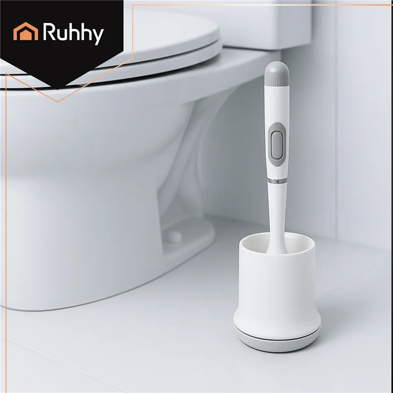 Silicone bathroom brush white Ruhhy 25881