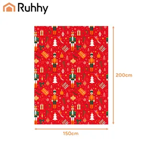 Flannel Christmas Blanket 1.5x2m Ruhhy 26607