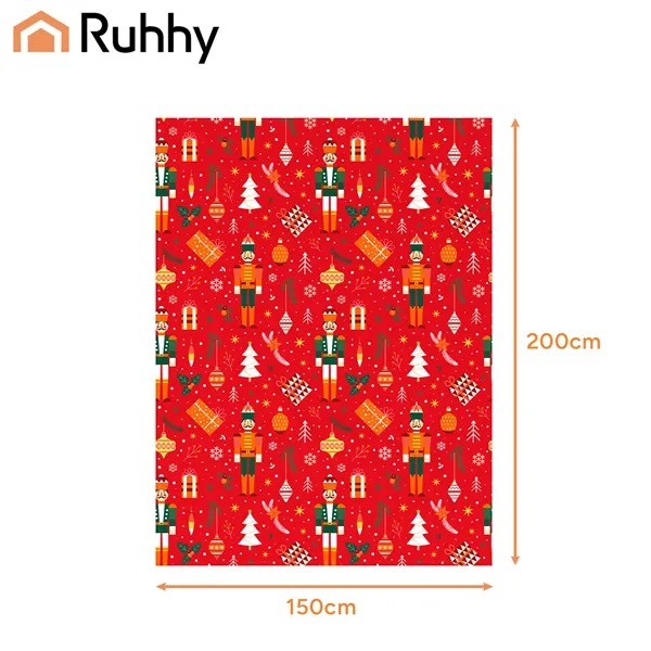 Flannel Christmas Blanket 1.5x2m Ruhhy 26607