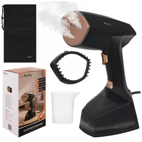 2000W black clothes steamer Velira Ruhhy 26901