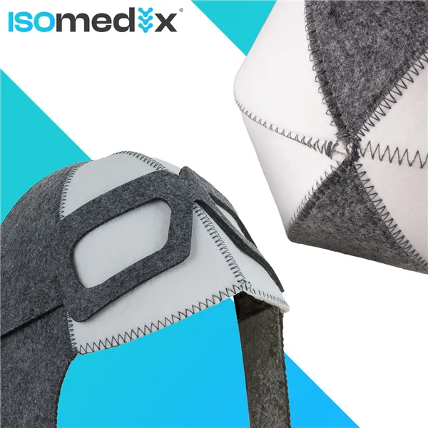 Felt sauna hat - aviator Isomedix 26456