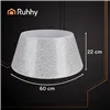 Christmas tree cover 60x22cm silver Ruhhy 25361