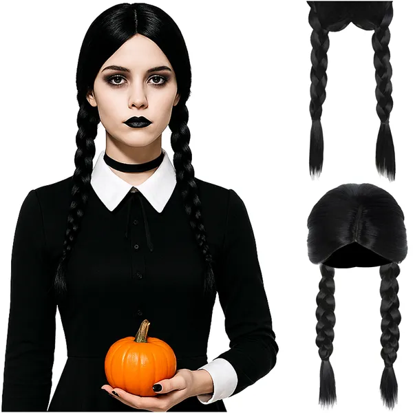 Long women&39s wig - braids Soulima 26861