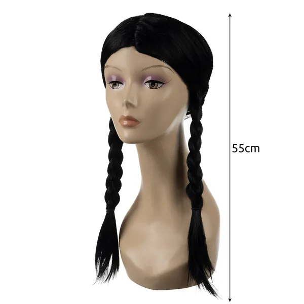 Long women&39s wig - braids Soulima 26861