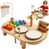 Kruzzel 26420 wooden music table