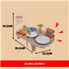 Kruzzel 26420 wooden music table