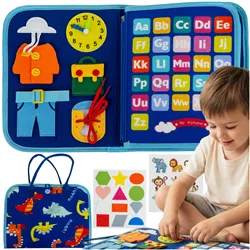 Manipulative book - blue Kruzzel 26881