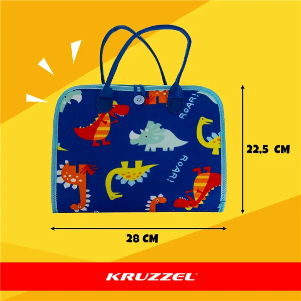 Manipulative book - blue Kruzzel 26881
