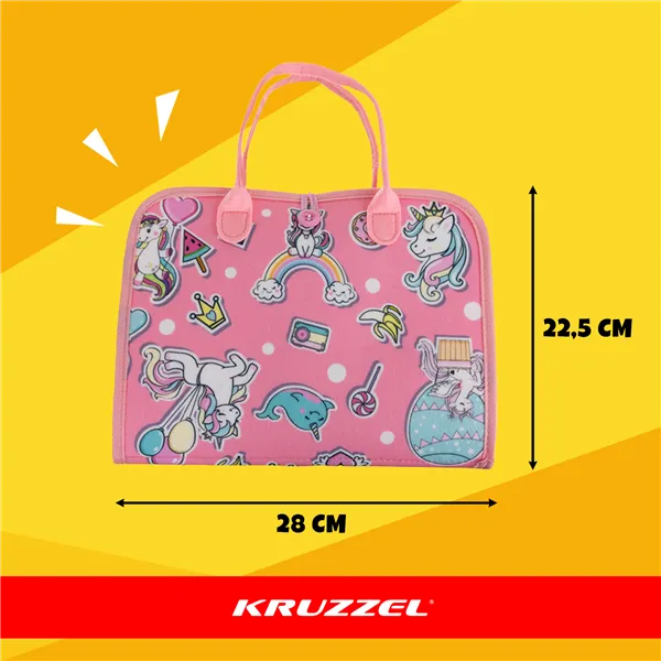 Manipulative book - pink Kruzzel 26880