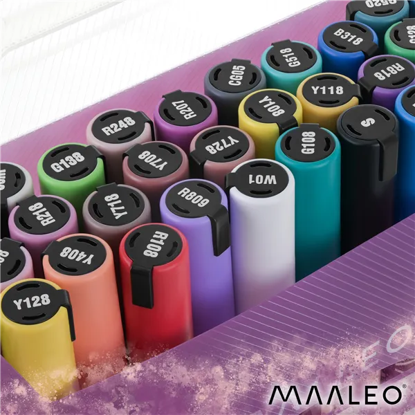 Akriliniai žymekliai – 36 vnt. rinkinys Maaleo 25813