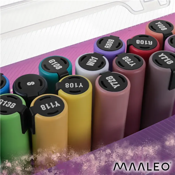 Akriliniai žymekliai - 24 vnt. rinkinys Maaleo 25790