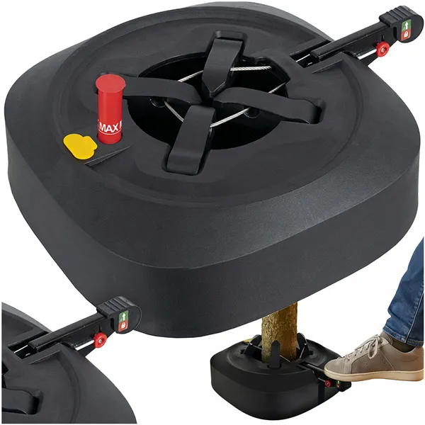 Christmas tree stand - self-clamping Ruhhy 24304