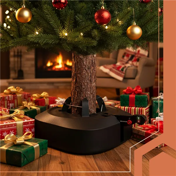 Christmas tree stand - self-clamping Ruhhy 24304