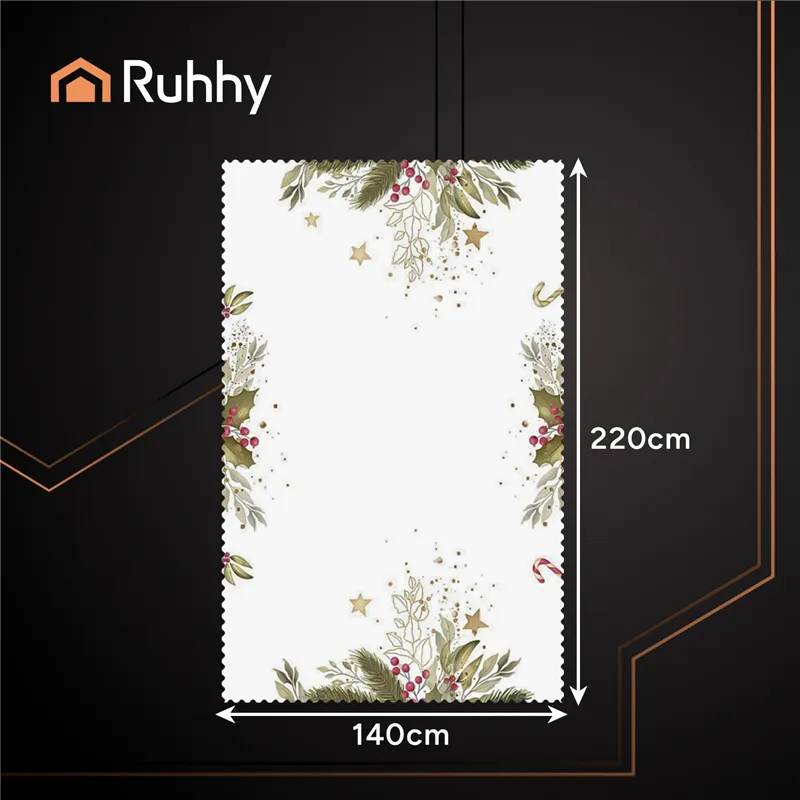 Christmas tablecloth 220x140cm Ruhhy 26378