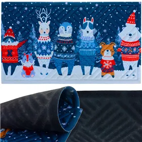 Christmas doormat 75x45cm Ruhhy 26636