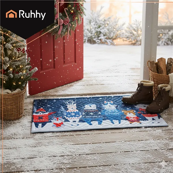 Christmas doormat 75x45cm Ruhhy 26636