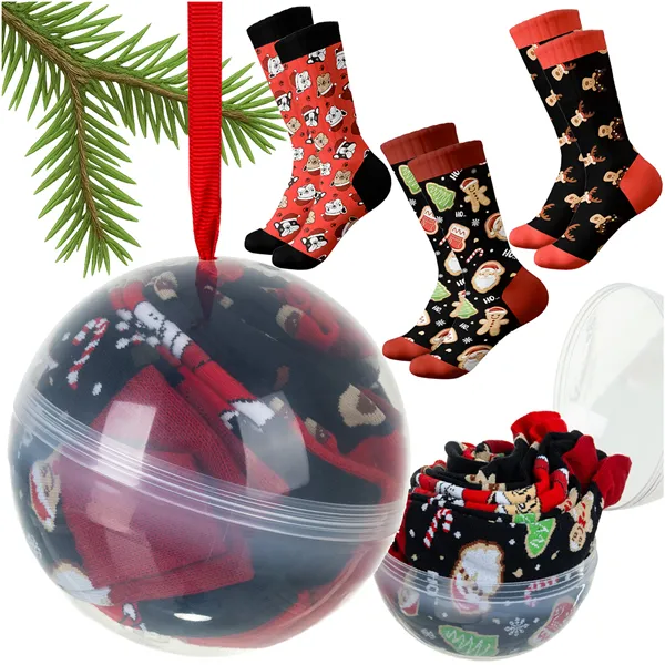 Christmas socks - 3 pcs. sizes 38-43 Ruhhy 26438