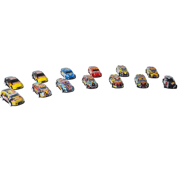 Motorized cars in a suitcase, 50 pcs. 26603
