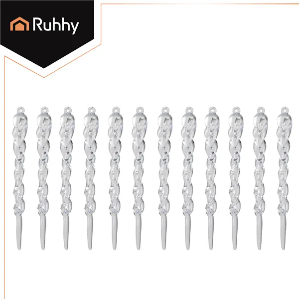 Christmas tree icicles 12 pcs Ruhhy 25377