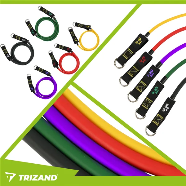 Set of exercise bands - 5 pcs Trizand 25880