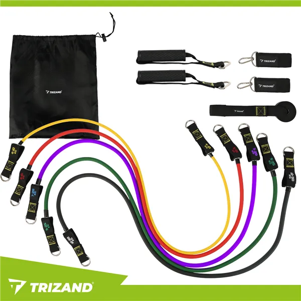 Set of exercise bands - 5 pcs Trizand 25880