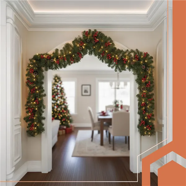 Christmas tree garland 2.7m Ruhhy 26243