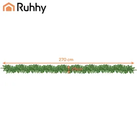 Christmas tree garland 2.7m HQ Ruhhy 26242