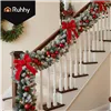Snow-covered Christmas tree garland 2.7m HQ Ruhhy 26244