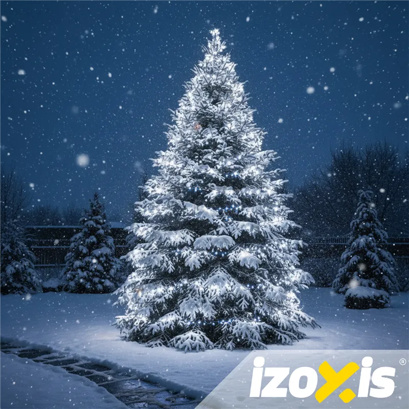 Outdoor lights 500LED 35m white Izoxis 24899