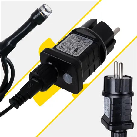 Outdoor lights 500LED 35m white Izoxis 24899