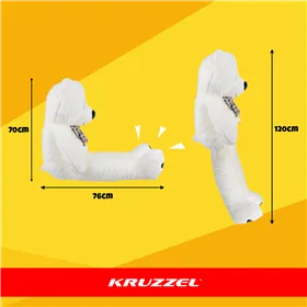 Teddy bear 140cm Kruzzel 26091