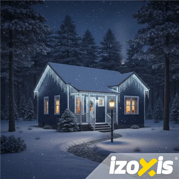 Outdoor lights 300LED 15m cool white Izoxis 26711
