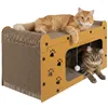 Cat scratching post - two-story house Purlov 27016