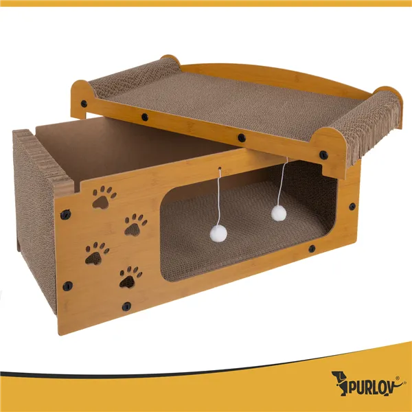Cat scratching post - two-story house Purlov 27016
