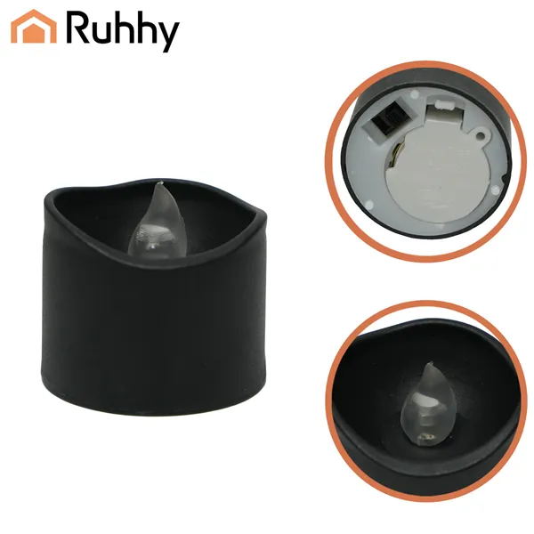 LED žvakės 12 vnt. 3,6 cm Ruhhy 26128