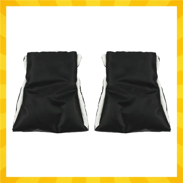 Double stroller muffs - black Kruzzel 25814