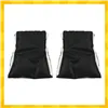 Double stroller muffs - black Kruzzel 25814