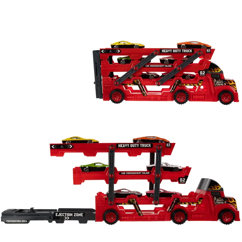 TIR truck set with 6 cars 26303