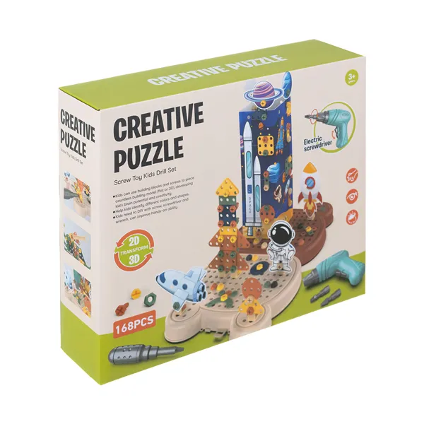 3D Construction Bricks - Space 26579
