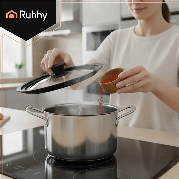 3-in-1 silicone lid 24/26/28cm Ruhhy 25560