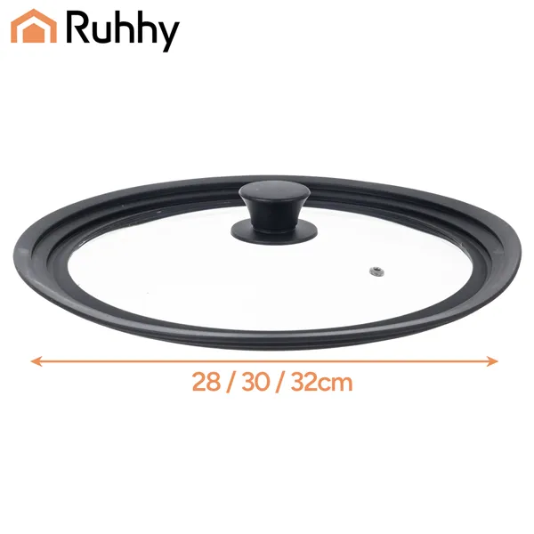 3-in-1 silicone lid 28/30/32cm Ruhhy 25561