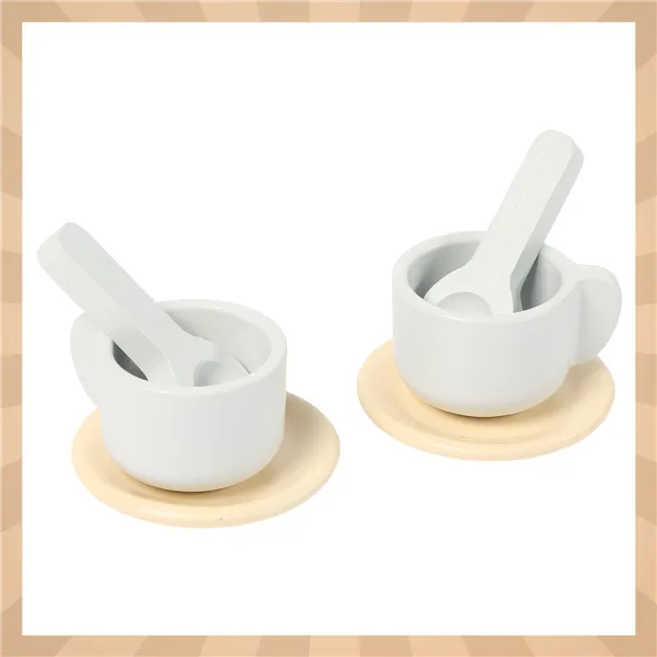 Kruzzel 26543 16-piece wooden tea set
