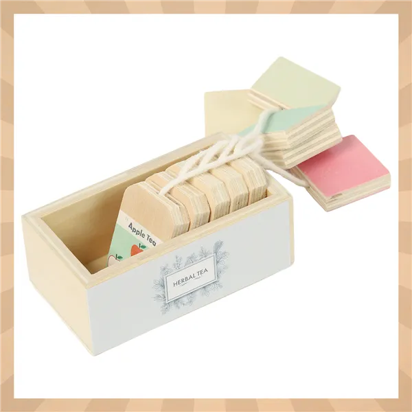 Kruzzel 26543 16-piece wooden tea set