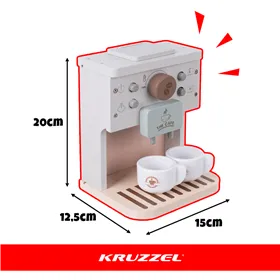 Wooden coffee maker for children Kruzzel 26512