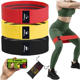 Set of exercise rubber mats - 3 pcs Trizand 25878