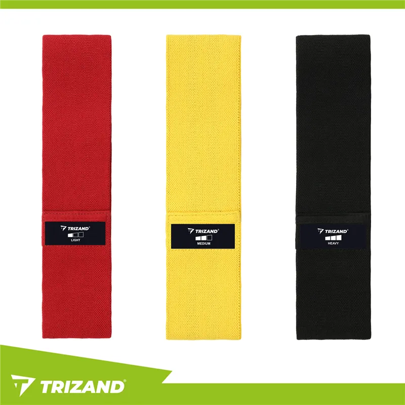 Set of exercise rubber mats - 3 pcs Trizand 25878