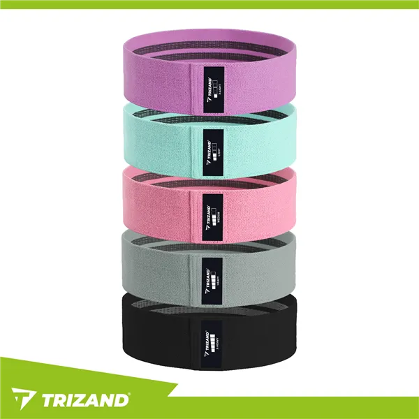 Set of exercise bands - 5 pcs Trizand 25877