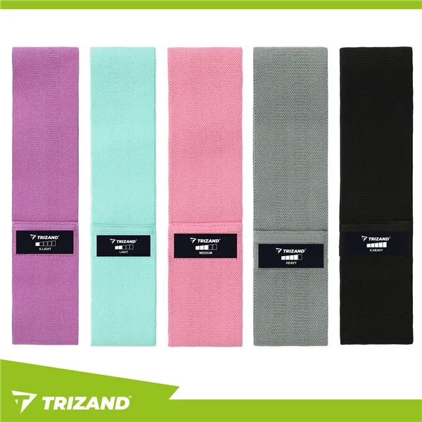 Set of exercise bands - 5 pcs Trizand 25877