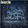 Outdoor string lights 500LED 22.5m cool white Izoxis 26705