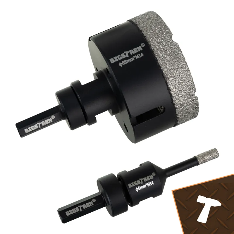 Diamond hole saws - set of 6 Bigstreen 27079